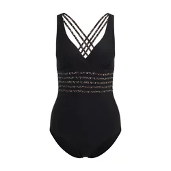 LASCANA Swimsuit, black