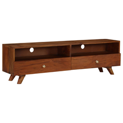 Den TV omarica iz trdnega predelanega lesa 140x30x40 cm