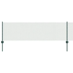 Heksagonalna ograda s stubom 10 x 0,6 m Čelik premazan PVC-om