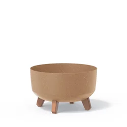 Gracia Dekorativna saksija Low Eco Wood L300LW, Bež