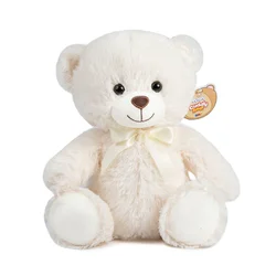 Plišani medo Cuddly Bear – nježna plišana igračka za bebe i djecu Bijela