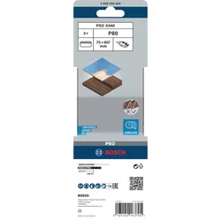 Brusni trak PRO X440, 75 x 457 mm, G80, 3 kosi