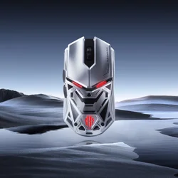Nubia Bežični gaming miš, 2.4GHz, Bluetooth, Srebrne boje