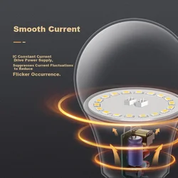 Nvc LED sijalica, E27, 15W, 3000K, 3 Komada