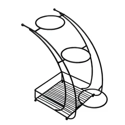 Aberto Design SEH 4567 Stalak za saksije, Crni