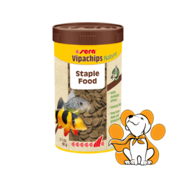 Sera Vipachips Nature, Hrana Za Ukrasne Ribice U Ljuspicama, 90g