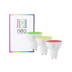 Immax NEO 07777C - Komplet 3x LED RGB+CCT prigušiva sijalica GU10/4,8W/230V Tuya