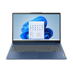 IdeaPad Slim 3 15IAH8 (Abyss Blue) 8-Core i5-12450H 2.0-4.4GHz/12MB 16GB DDR5 512GB-SSD-NVMe 15.6 FHD (1920x1080) AG 720p UHD-Graphics WiFi6-AX HDMI SD-Rdr BT5.2 TPM USB-C/DP NumPad 47Wh 1.62kg DOS