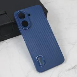 Torbica Carbon Stripe za Xiaomi Redmi 13C plava