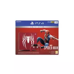 SONY PlayStation 4 Slim 1TB + Spider-man Special Edition  PS4, 1TB