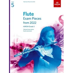 FLUTE EXAM PIECES FROM 2022 GRADE 5 ABRSM + AUDIO ACCESS