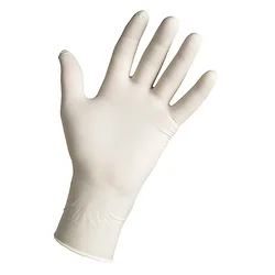 Rukavice nesterilne jednokratne bele od lateksa 1/100 ( 13990 )