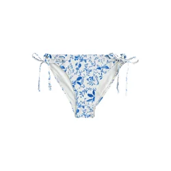 Next Bikini hlačke ecru / modra