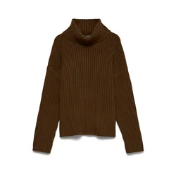 VERO MODA Pulover VMSOPHIA rjava