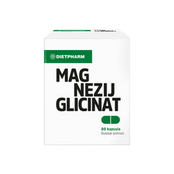 Dietpharm Magnezijum glicinat, 80 kapsula