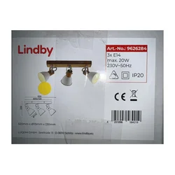 Lindby - Reflektor MERELA 3xE14/20W/230V