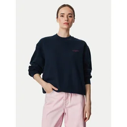 Tommy Jeans Jopa Script DW0DW23583 Mornarsko modra Regular Fit