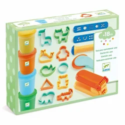 Igrivi plastelin – začetni set – zelen