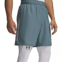 Under Armour Muški šorc UA Tech Woven Wordmark Short 1383356-587, Svetloplavi