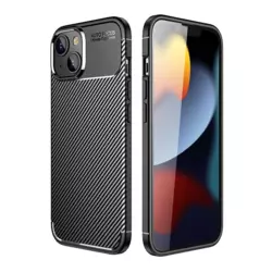 Maska Carbon Defender za iPhone 15 Plus crna