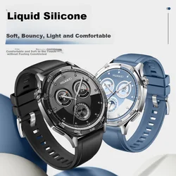 Xiaopijiang Zamenska narukvica za pametni sat za Huawei Watch GT6 Pro/GT5/GT4/3/2/Pro, Crna