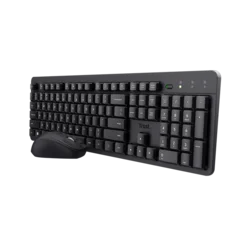 Trust ODY II WL Set bežična tastatura + miš, QWERTY, Crna
