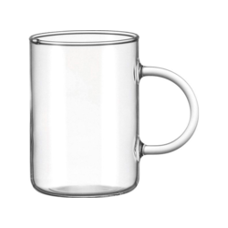 LEONARDO NOVO Tea Glass 360 ml O 7 cm Borosilicate Heat Resistant Microwaveable Dishwasher Safe Transparent 030525