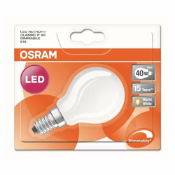 LED žarnica E14 RETROFIT RF CLP40 5W/827 DIM 220-240V BUČKA MAT BL/1