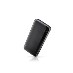 NGS PowerBank QUIZ 10 10000 mAh 22.5W LED USBC+USBA crni