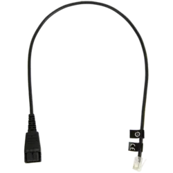 JABRA QD Cord to RJ10, straight, 0,5 meters, standard-allocation