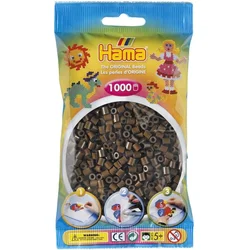 Hama Midi perle 207-12 rjave barve 1000 kosov