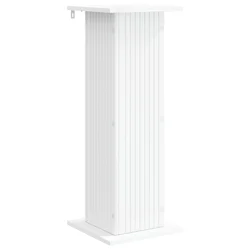 Stalak za biljke Bijela 30,5 x 30 x 80,5 cm Konstruirano drvo