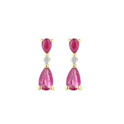 DIAMANT LETERNEL Uhani zlata