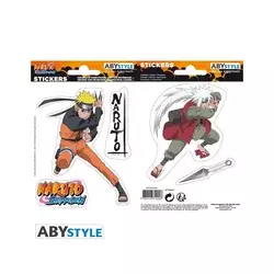 Nalepnice AbyStyle - Naruto Shippuden - Naruto & Jiraiya