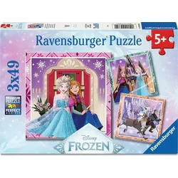 Ravensburger - Puzzle 3x49 Disney: Zamrznjena - 40 - 99 kosov