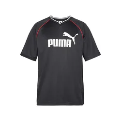 PUMA Funkcionalna majica Essentials rdeča/črna/bela