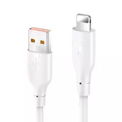 KONFULON Data kabl DC64, 3A, USB iPhone Lightning, 1m, Beli