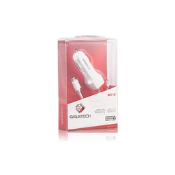 Gigatech usb auto punjac s mikro kablom G510