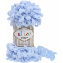 Alize Puffy 183 Light Blue