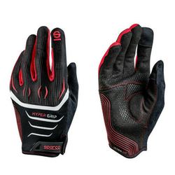 Sparco hypergrip gloves Tg.8 black/red ( 044210 )