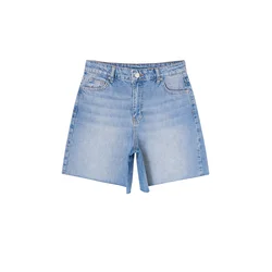 Trendyol Milla ženski šorts Twoss26Sr00095, svetloplava-plava
