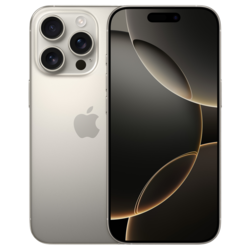 APPLE obnovljen pametni telefon iPhone 16 Pro 8GB/256GB, Natural Titanium