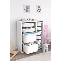 HANAH HOME Višenamenska polica Zen 2D2K6U White