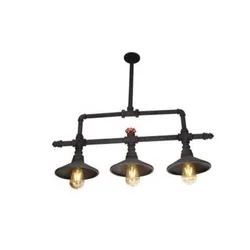 RUSTIK Luster 28 P0047-3 3*E27 crni