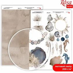 Papirji za scrapbooking Ocean Dreams A4 - No. 8