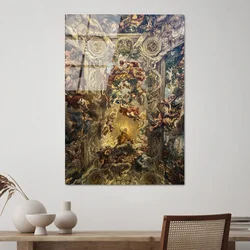 WALLXPERT Dekorativna slika od kaljenog stakla multicolor UV 185 70 x 100
