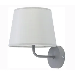 Zidna lampa MAJA 1xE27/15W/230V siva