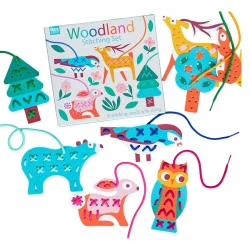 Komplet za ustvarjanje Stitching set Woodland – Rex London