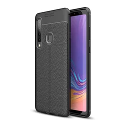 Maska Elegant man exclusive za Samsung A9/ A920F/ A9s (2018), Crna