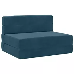Sofa na razvlačenje Plava 70 x 80 x 60 cm Tkanina
